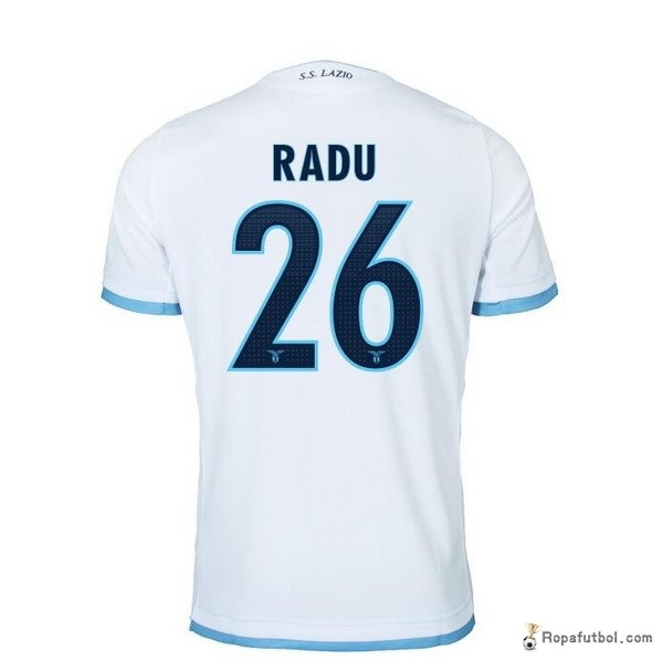 Camiseta Lazio Replica Tercera Ropa Radu 2016/17 Blanco